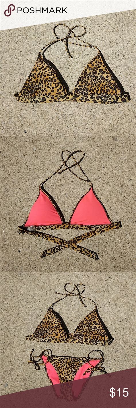 Cheetah Print Victorias Secret Bikini Top 🐆 Victorias Secret Bikini