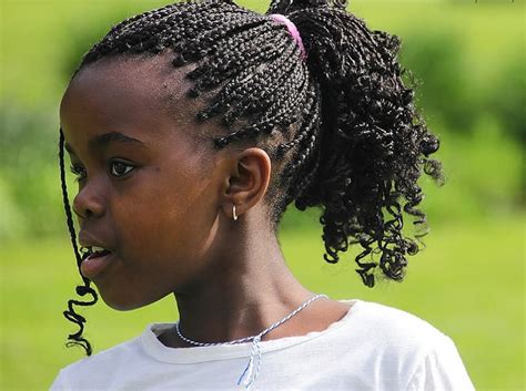 I love how you can have a different look and have color, all while protecting your natural hair! 15 of The Cutest Ponytail Hairstyles for Little Black Girls