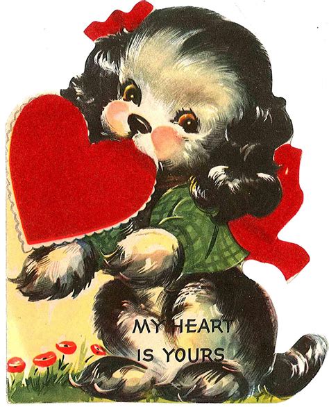 Old Fashioned Valentines 36 Ridiculously Adorable Vintage Valentines