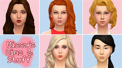 Maxis Match Makeovers Sims 4 Custom Content Creator S