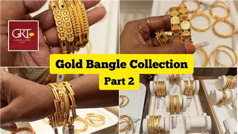 Grt Gold Bangles Collection 🪙 Part 2 💰 Trendy Bangle Designs Grt