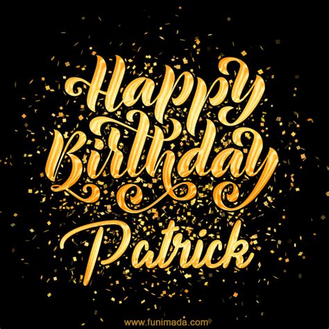 Happy Birthday Patrick Gifs Funimada Com