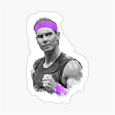 Tennis Player Rafael Nadalbest Seller Design For Fans Sticker For