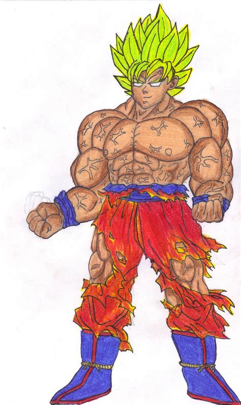 Goku Legendary Super Saiyan By Dbz2010 On Deviantart