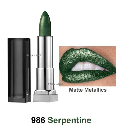 Maybelline New York Color Sensational Matte Metallics Lipstick Ebay