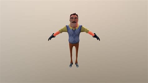 Hello Neighbor Download Free 3d Model By Silasiscool 2e7e3e9