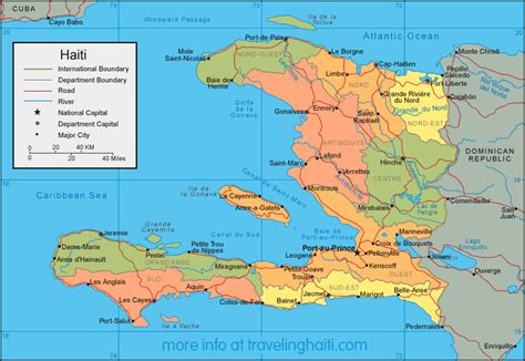 This is a free online application that displays a world map focused on haiti. Haiti Map and Haiti Satellite Images