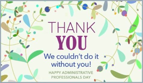 During world war ii, there was an increased need for skilled administrative personnel, particularly in the united states. The Therapy Center | Happy Administrative Professionals Day!