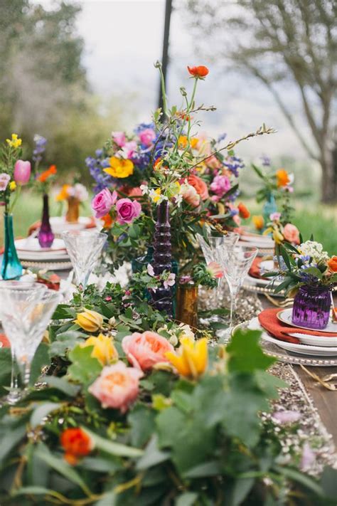 55 Boho And Rustic Wildflower Wedding Ideas On Budget