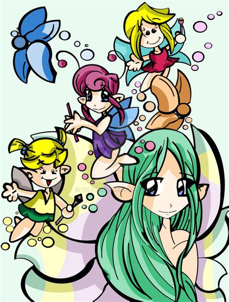 Zelda Fairies By Bchan On Deviantart