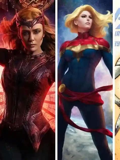 Top 10 Female Superheroes In The Marvel Cinematic Universe Marvel