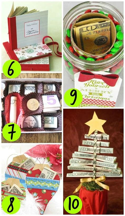 10 Fun Ways To Give Money As A T Christmas Money Diy Christmas