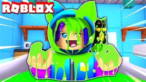 Escape From The Giant Slime Bath In Roblox Youtube