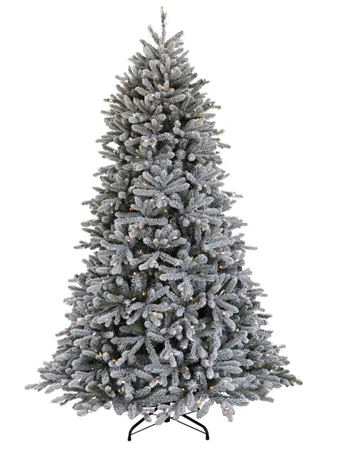 6ft Pre Lit Berkeley Snowy Spruce Life Like Artificial Christmas Tree