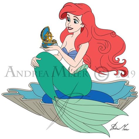 Andrea Meier On Instagram “commission The Little Mermaid 30th
