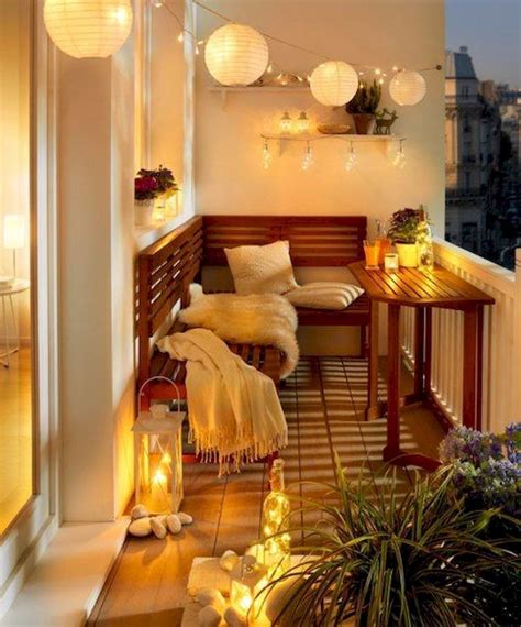 Nice 49 Cozy Small Apartment Balcony Decorating Ideas