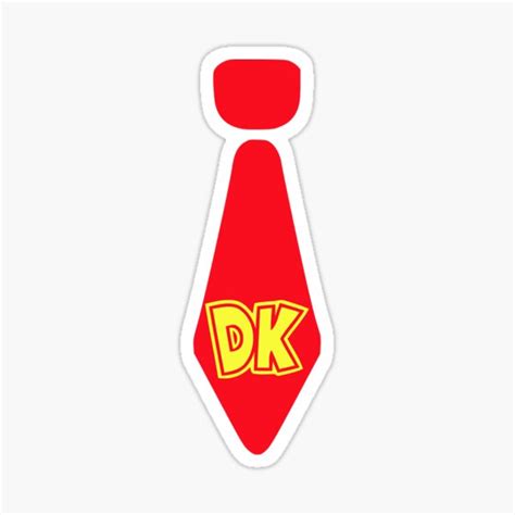 Dk Tie Sticker For Sale By Rafaelgutierr Redbubble