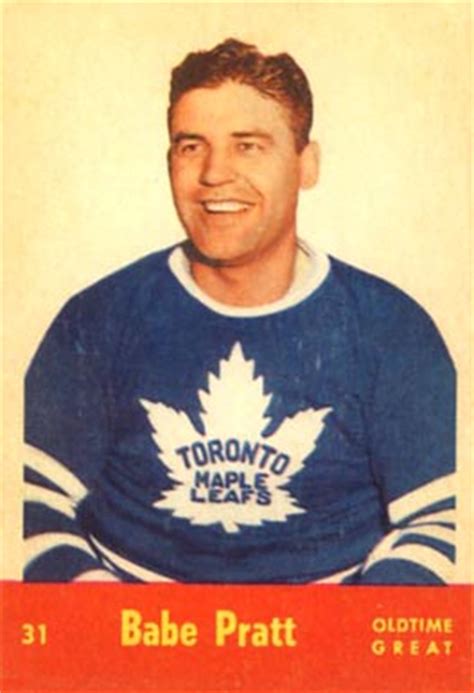 Check spelling or type a new query. 1955 Parkhurst Babe Pratt #31 Hockey - VCP Price Guide