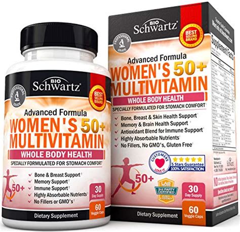10 best multivitamin for women over 60 plus — great answer