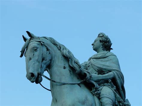 Equestrian Statue Of Frederik V In Copenhagen Denmark