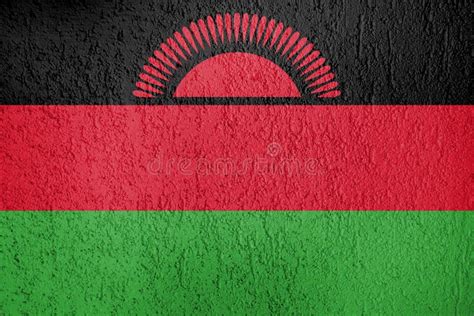 Bandeira De Malawi Ilustração Stock Ilustração De Textura 120060068