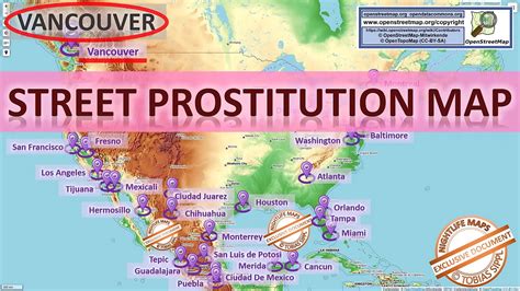 Vancouverand Street Prostitution Mapand Sex Whoresand Freelancer