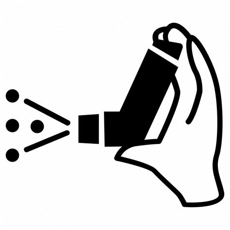 Asthma Inhaler Medical Puffer Pump Spray Icon Download On Iconfinder