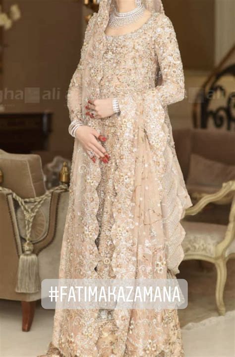 Valima Bride Wearing Bunto Kazmi Walima Dress Dresses Nice Dresses