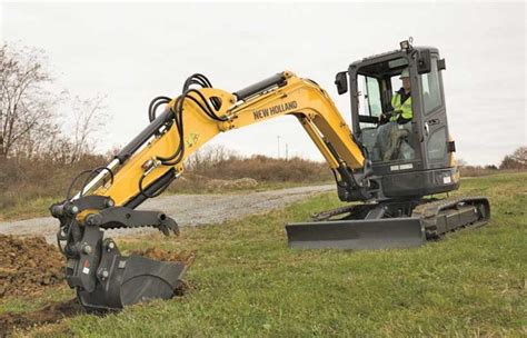 New Holland Excavators Summarized — 2019 Spec Guide Compact Equipment