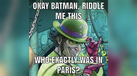 Riddle Me This Batman Know Your Meme