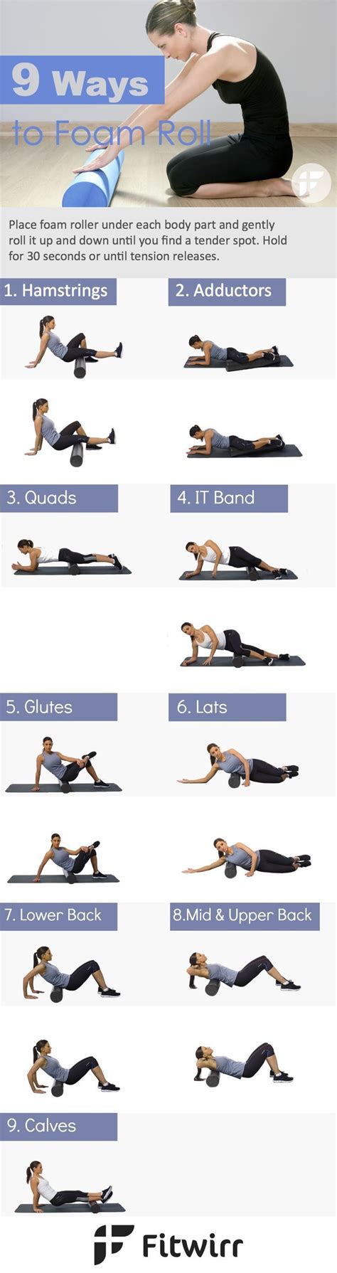 9 Simple Ways To Use Your Foam Roller To Reduce Your Muscle Aches And