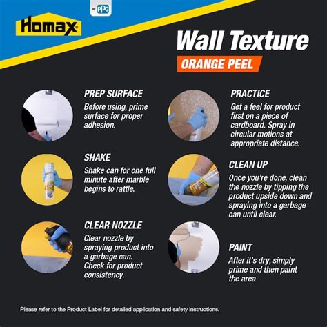 Homax 20 Oz White Orange Peel Water Based Wall Texture Spray In The