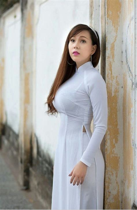 Ao Dai Beautiful Asian Women Girls Long Dresses Vietnamese Dress