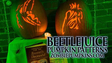 Beetlejuice The Maitlands Pumpkin Patterns By Youtube