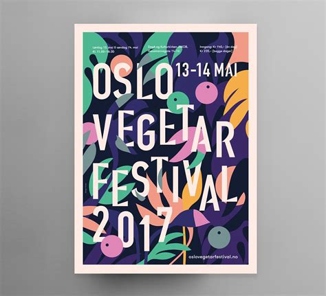 Check Out This Behance Project “oslo Vegetarfestival”