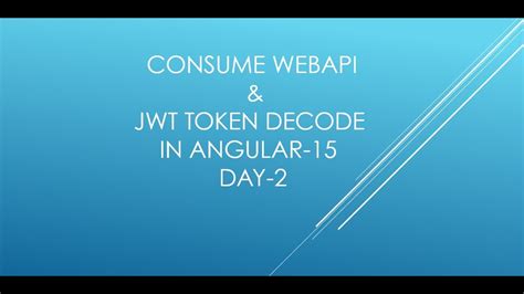 Jwt Token Decode Hot Sex Picture