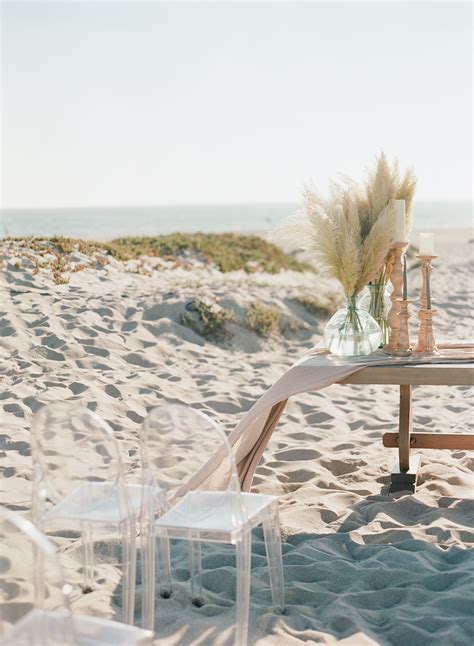 Modern Beach Wedding Inspiration — Santa Barbara Wedding Style