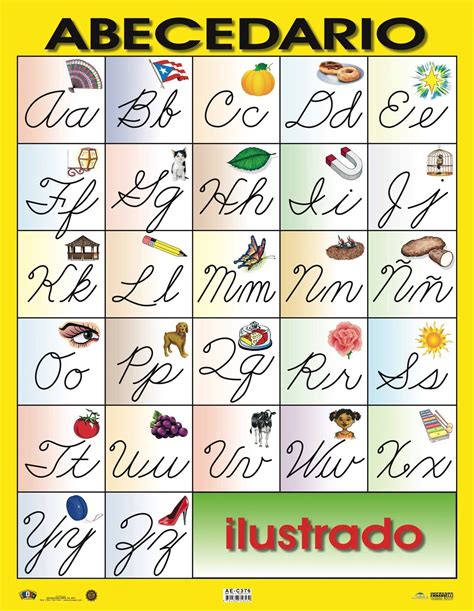 Aprendiendo Idioma Espanol Abecedario En Letra Cursiva Images