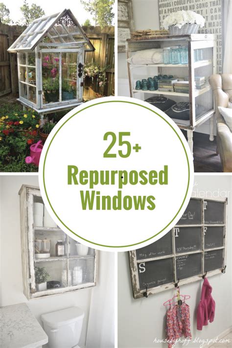 Repurposed Old Window Ideas The Idea Room