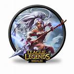 Nidalee Snow Bunny Icon Chinese Artwork League