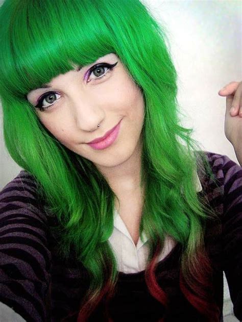 31 Glamorous Green Hairstyle Ideas 2020 Update