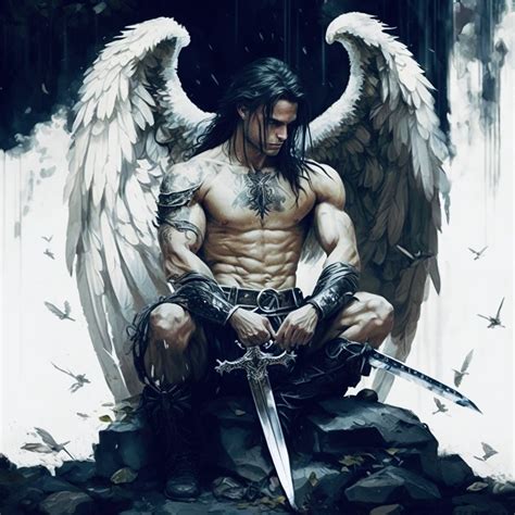 Male Angels Angels And Demons Character Portraits Character Art Character Design Fantasy