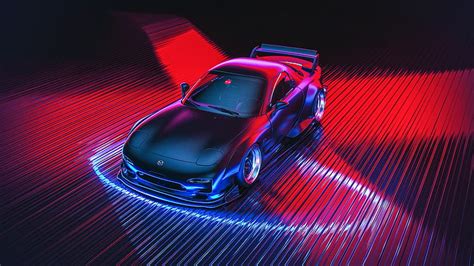 Top 85 About Neon Car Wallpaper Billwildforcongress