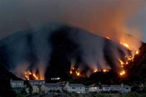 Massive Wildfire Spawns Fire Tornadoes In Northern California Los