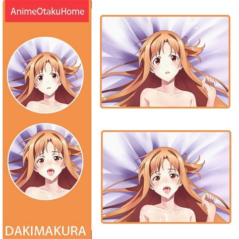 Sword Art Online Sao Asuna Yuuki Anime Girl Dakimakura Hugging Body Pillows Case Animation Art