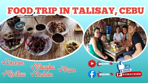 Food Trip In Cebu Foodtrip Bisayangvlogger Cebu Youtube