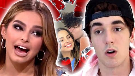 Addison Rae And Bryce Hall Breakup Explained Bryce Spills Tea Reacts