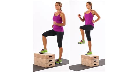 Step Ups Exercises To Get Rid Of A Flat Butt Popsugar Fitness Photo 1