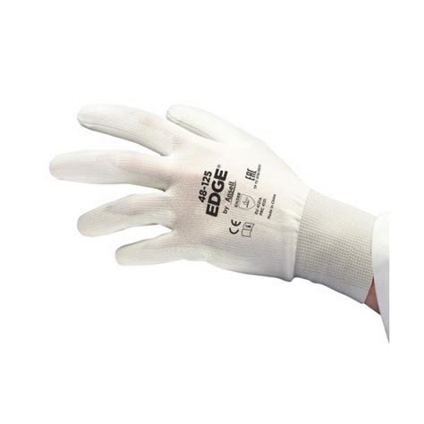 Ansell Edge 48 920 Nitrile Palm Polyester Gloves Uk