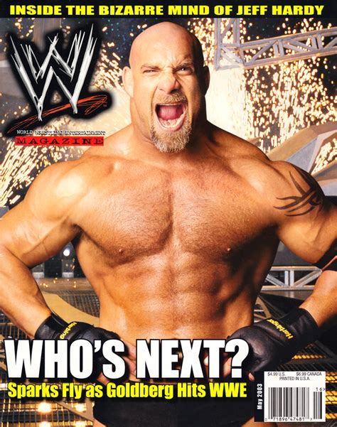 “whos Next Sparks Fly As Goldberg Hits Wwe” Wcw Worldwide